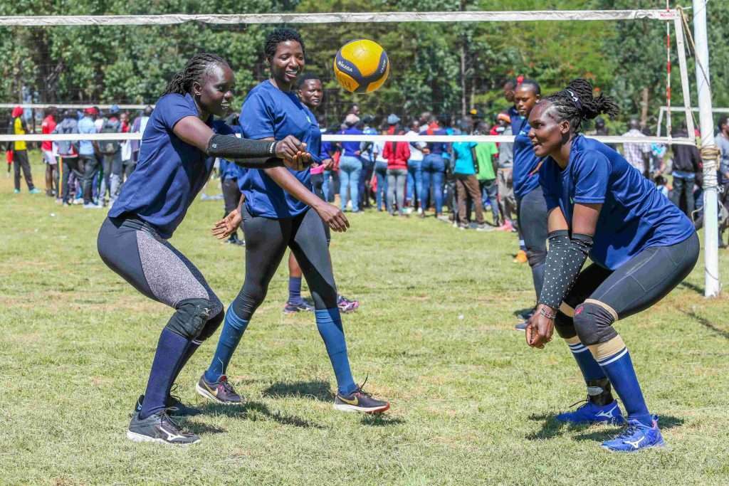 KCB Ladies in Search of Glory at the Eldoret City Volleyball Tourney
