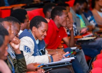 Cross-section of student in attendance