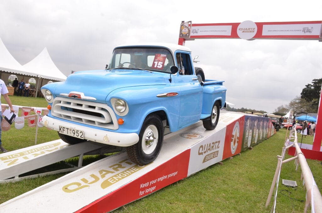 This beautifully prepared 1957 Chevrolet pick –up of Gary Farrant won the class for Utility vehicles made before 1970 at last year's Africa Concours d'Elegance
