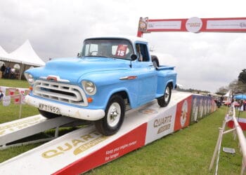 This beautifully prepared 1957 Chevrolet pick –up of Gary Farrant won the class for Utility vehicles made before 1970 at last year's Africa Concours d'Elegance