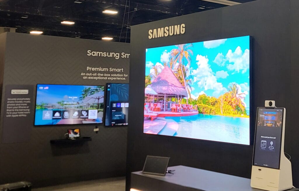 Samsung Electronics Introduces AirPlay-Compatible Hospitality TVs for Enhanced Guest Experience