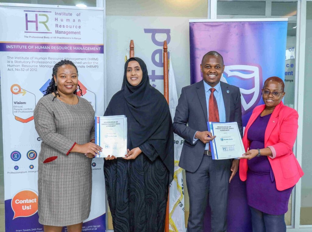 IHRM, Stanbic Sign MOU to Alleviate Financial Challenges and Promote HR Profession In Kenya
