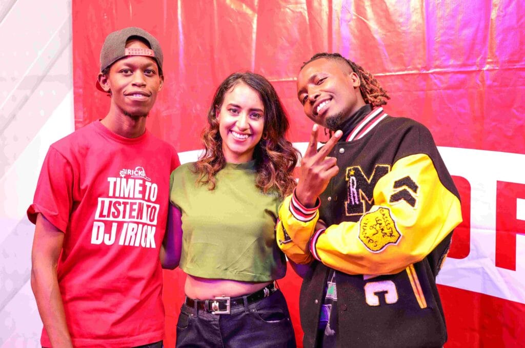 L to R( DJ Irick, Shiksha Arora, DJ Leeboy)
