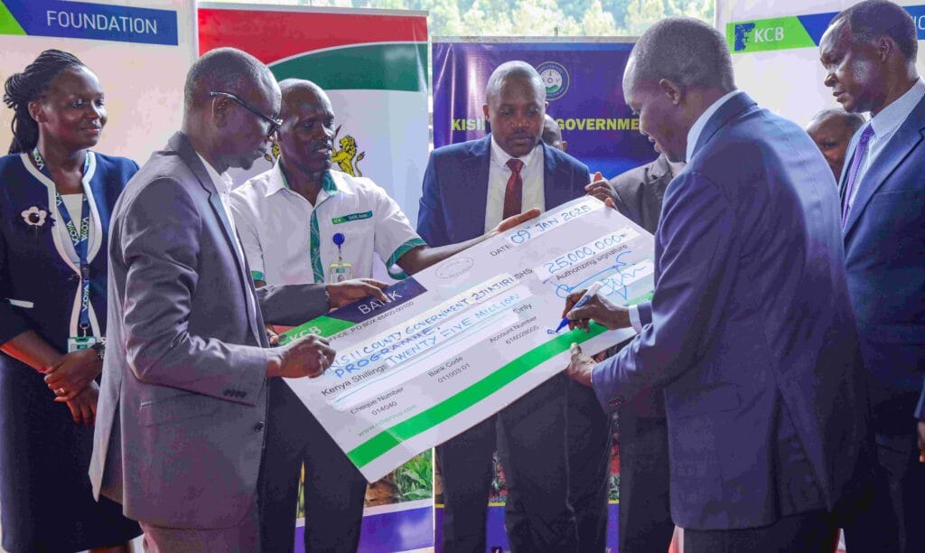 1,000 Youth in Kisii County receive 2Jiajiri Youth Skilling Scholarships