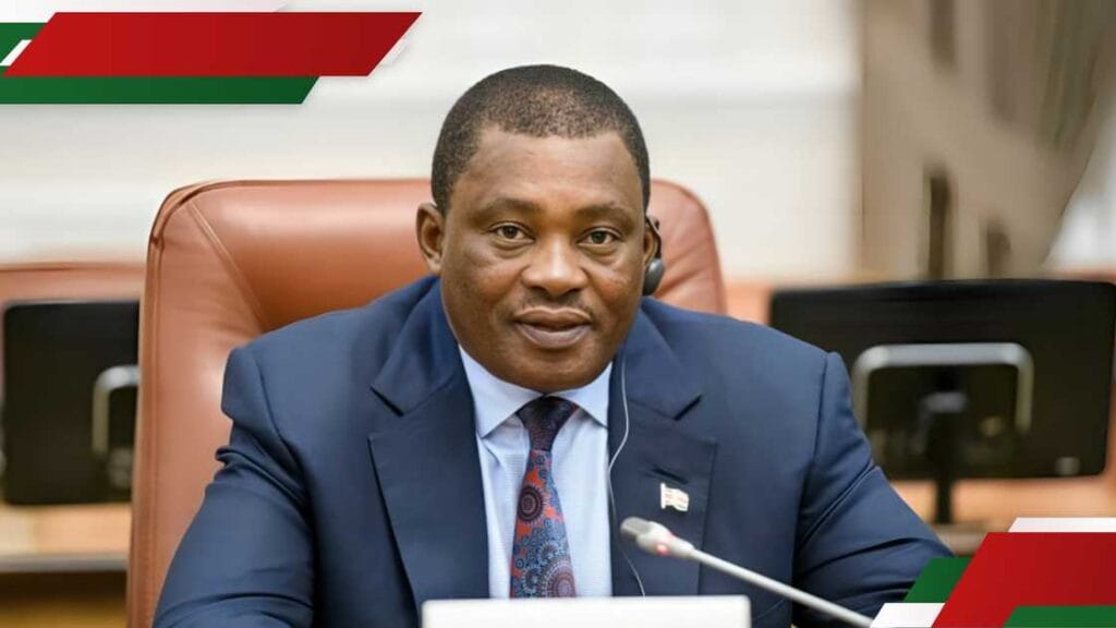 CS Justin Muturi