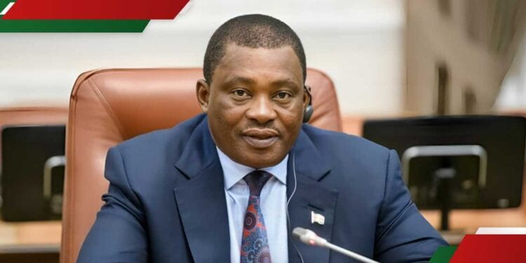 CS Justin Muturi
