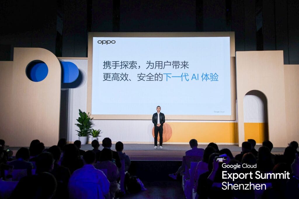 OPPO at Google Cloud event