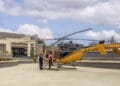 Chopper Arrival Helipad at Glee Hotel
