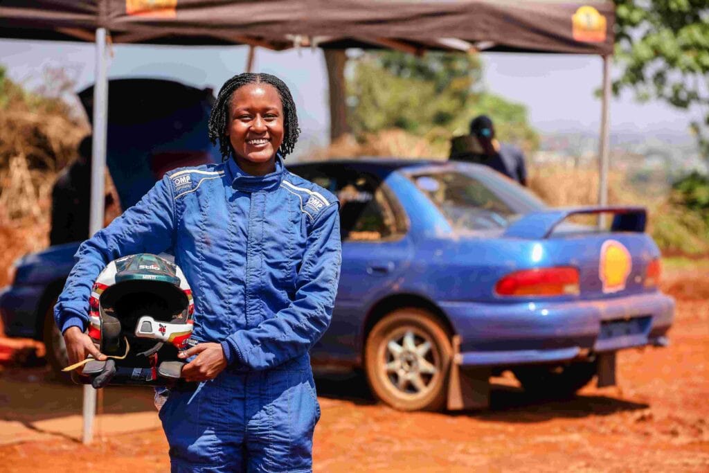 Gatimu Puts her Subaru GC8 to the Test Ahead of WRC
