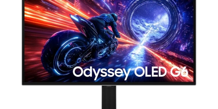 Samsung Launches World’s First 500Hz OLED Gaming Monitor: Odyssey OLED G6