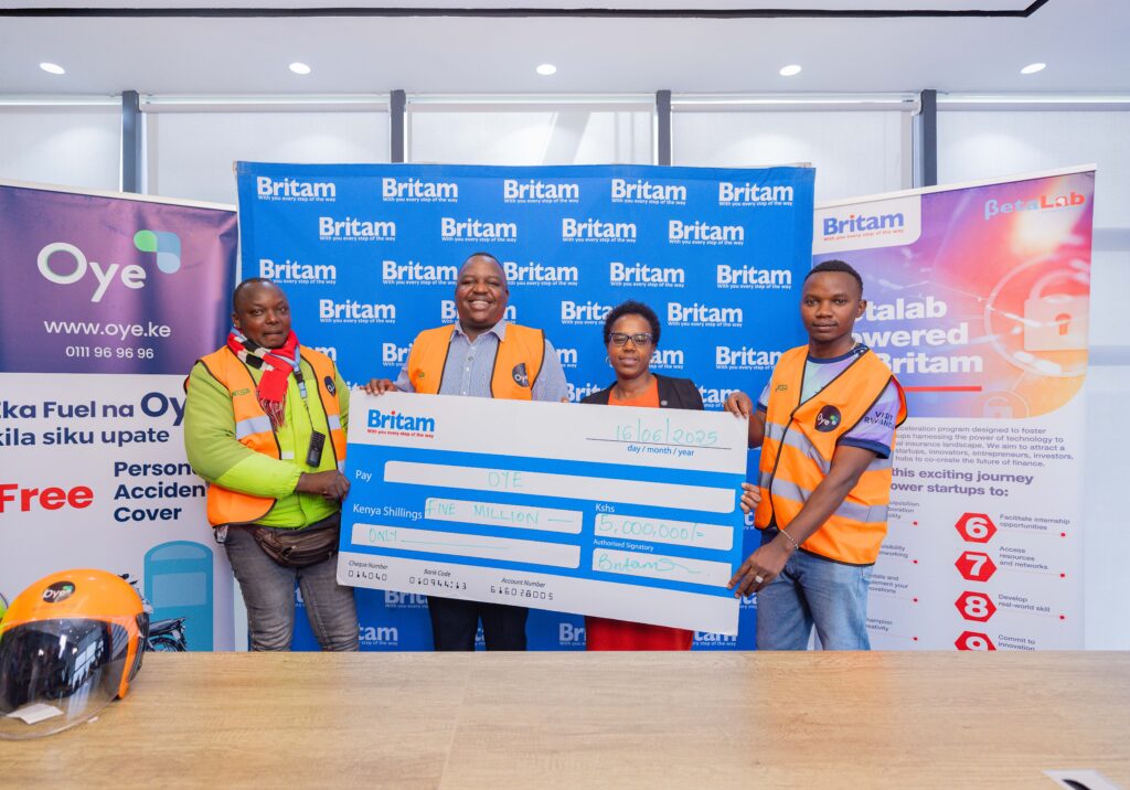 Britam Betalab and Oye Media Rollout
