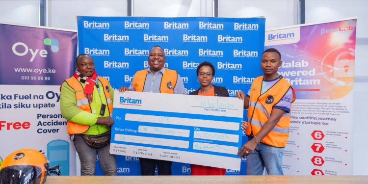 Britam Betalab and Oye Media Rollout