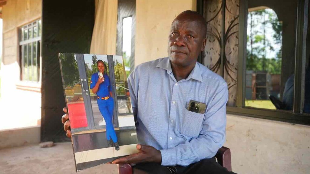 Roy Wanyonyi, who recalls the loss of his daughter, Tiffany, in Webuye