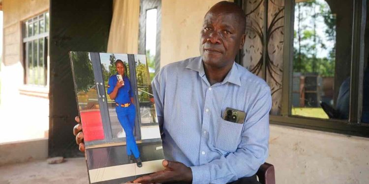 Roy Wanyonyi, who recalls the loss of his daughter, Tiffany, in Webuye