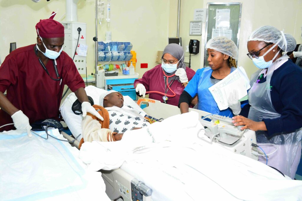 Aga Khan Hospital drills