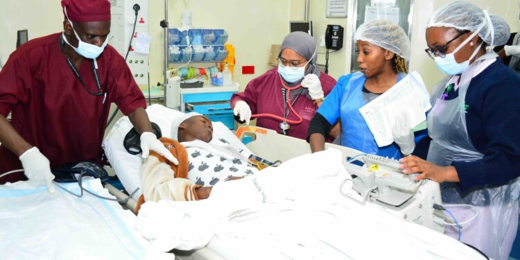 Aga Khan Hospital drills