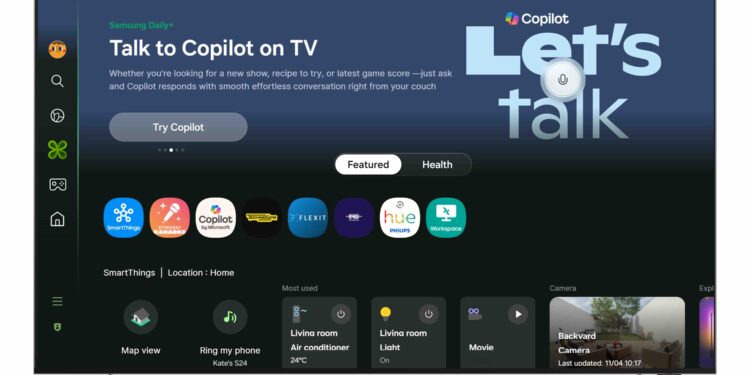 Samsung Brings Microsoft Copilot to 2025 TVs and Monitors, Unlocking Smarter On-Screen Experiences