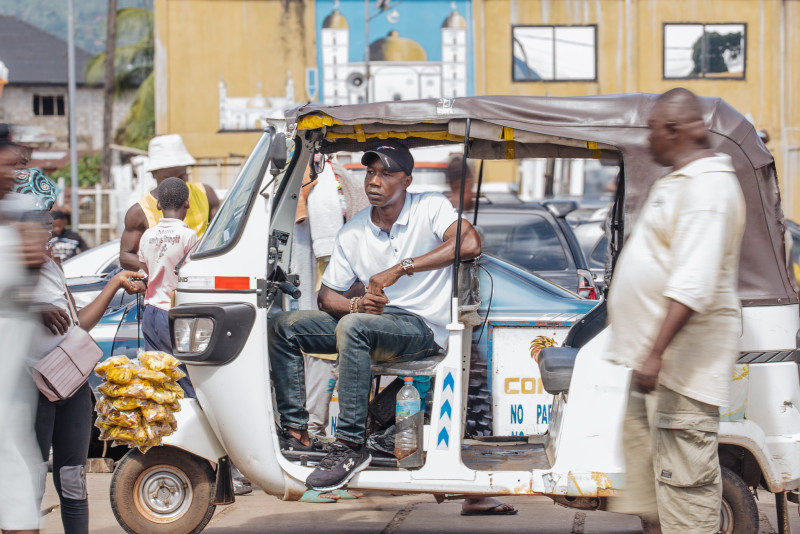 Kekeh Driver Mohamed patient of Global Mercy in Sierra Leone