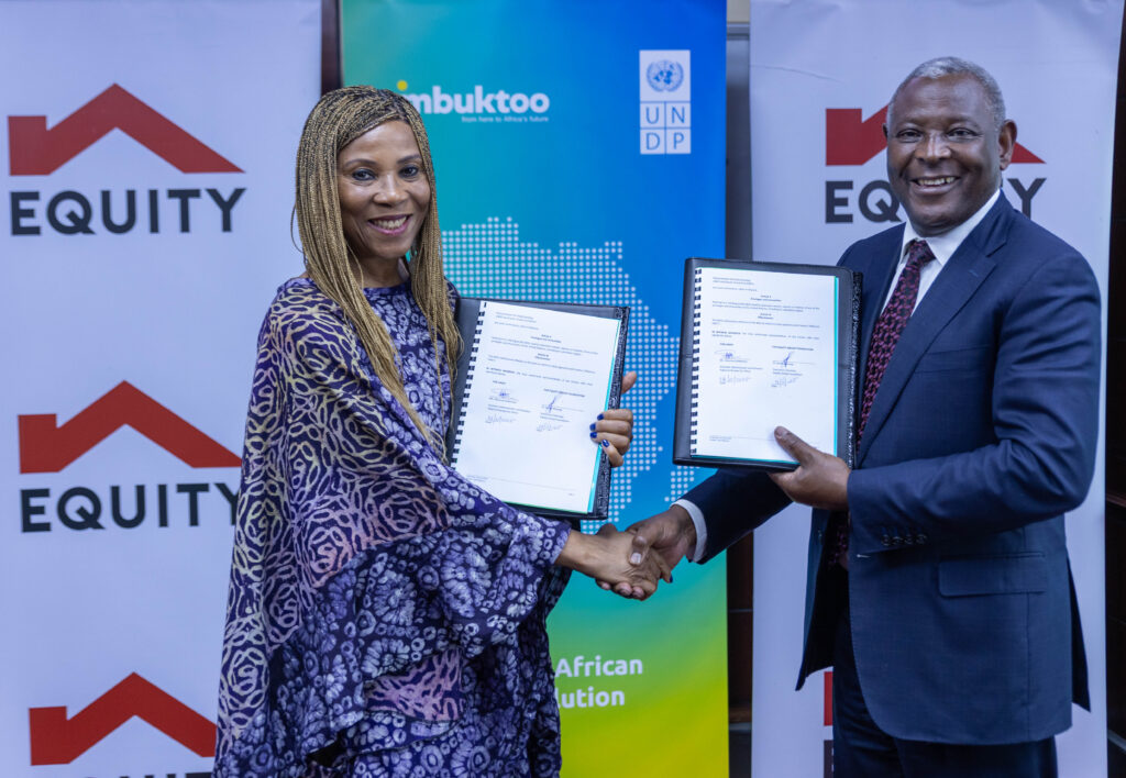 From Left to Right United Nations Assistant Secretary General and United Nations Development Programme (UNDP) Assistant Administrator and Director, Regional Bureau for Africa, Ms. Ahunna Eziakonwa, and Equity Group Foundation