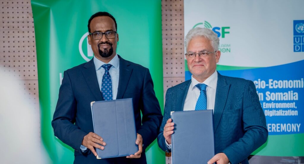 UNDP and Hormuud Salaam Foundation Launch $820,000 Programme to Boost Job Creation and SME Growth in Somalia