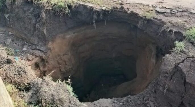 Nakuru Sink Holes