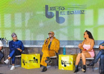 FROM LEFT- Simon Maina, Head of Talent, ACE, Mark Mugisha, Director Marketing and Innovation at Kenya Breweries Limited (KBL), Bien, Base to Billboardz campaign lead, Chiki Kuruka, Dance and Choreography Coach and Marek Fuchs, CEO and Co- Founder, ACE.