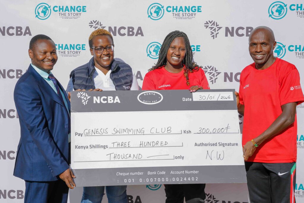NCBA Backs Kenya Masters Swimmers for South Africa Championships