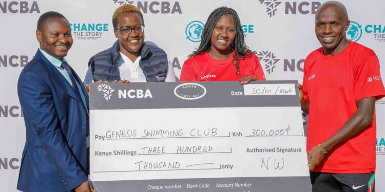 NCBA Backs Kenya Masters Swimmers for South Africa Championships
