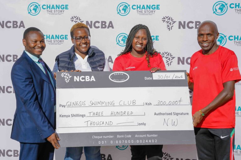 NCBA Backs Kenya Masters Swimmers for South Africa Championships