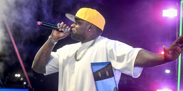 Khaligraph Jones on stage