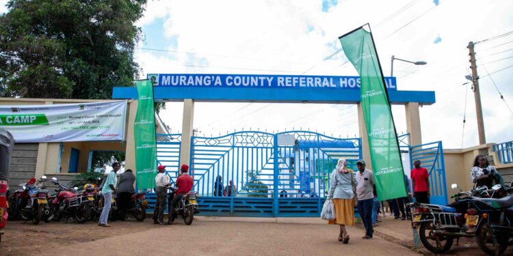Murang’a County Referral Hospital, the venue of the ongoing fistula camp.