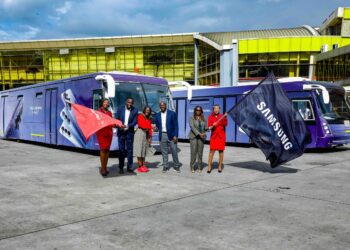 Samsung Flags Off Galaxy S26-Branded Buses at JKIA