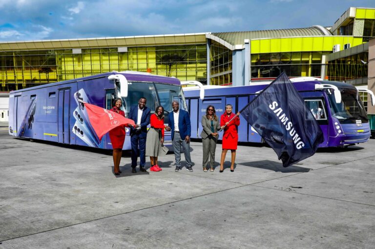 Samsung Flags Off Galaxy S26-Branded Buses at JKIA