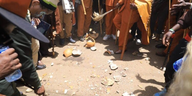 Githunguri elders crush the calabash