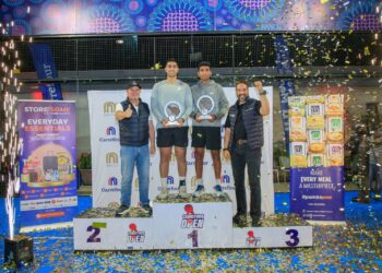 Shah Brothers Crowned Champions at Inaugural Carrefour Open Padel Tournament