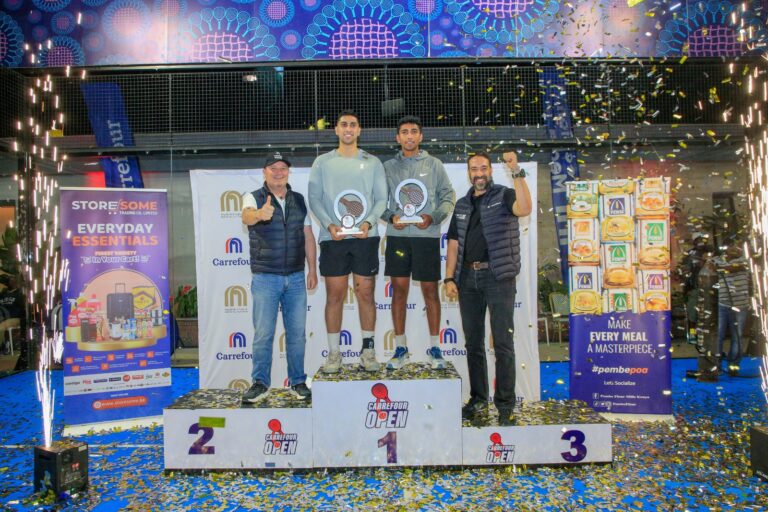 Shah Brothers Crowned Champions at Inaugural Carrefour Open Padel Tournament