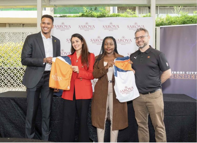 Nairobi City Thunder strikes a strategic partnership with Sarova hotels