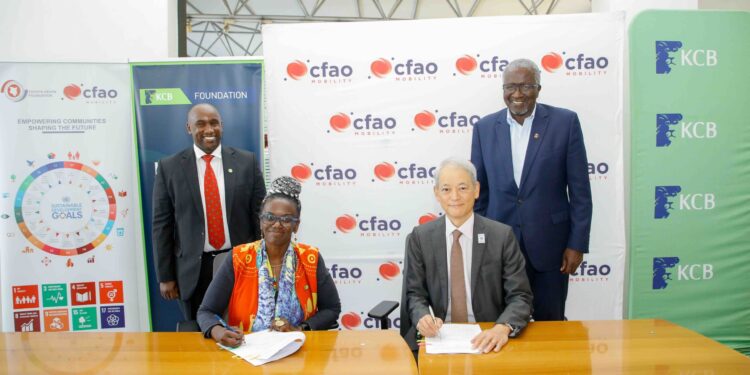 KCB Foundation, CFAO Mobility Kenya Partner to Equip Youth with Mobility Skills