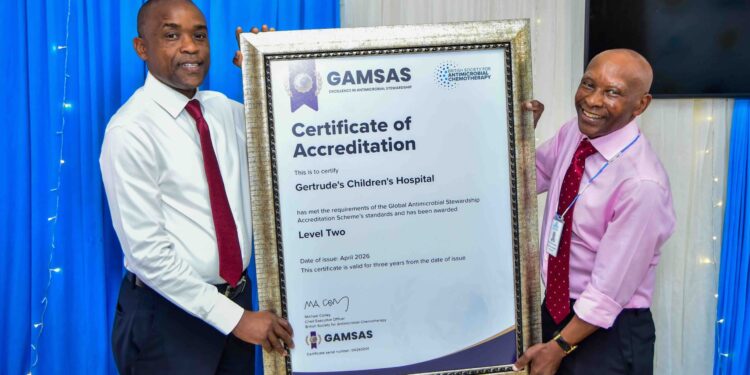 Kenya urged to scale up antimicrobial stewardship as Gertrude’s Children’s Hospital secures global accreditation