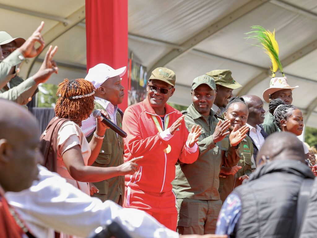 PS Chris Kiptoo Welcomes Deputy President Kithure Kindiki to Kaptagat Forest Conservation Event