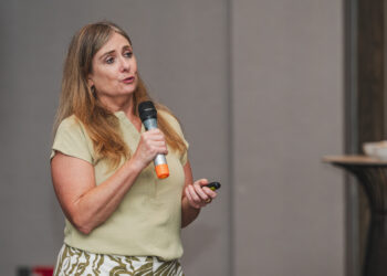 Nikki Germany, CEO of Moringa during Moringa’s Partners Appreciation Event on 24 September 2026, Nairobi Kenya