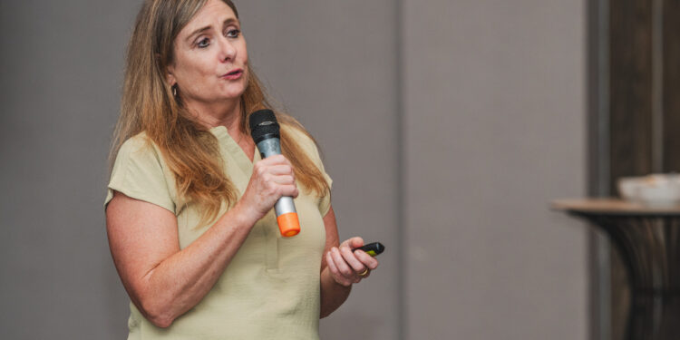 Nikki Germany, CEO of Moringa during Moringa’s Partners Appreciation Event on 24 September 2026, Nairobi Kenya