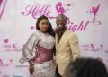 New HELLO MR RIGHT female Host Trisha Khalid and Male Host Dr. Ofweneke at the Season 5 Launch